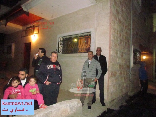 الشيخ المؤسس ورئيس البلدية يتفقدان اعمال التطوع في دوار  حبايب رابعه  في اليوم الرابع عشر للمعسكر